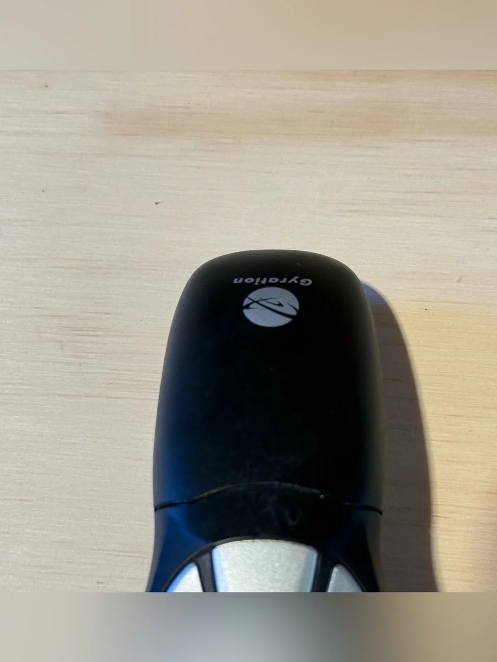 Gyration Go Plus AS04130-003 Black Wireless 2.4GHz Motion Sensor Laser Air Mouse